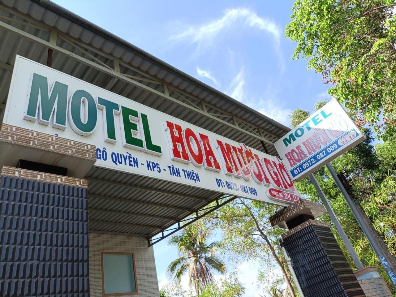Hotel Nha Nghi Hoa Muoi Gio Tan Tao Zewnętrze zdjęcie